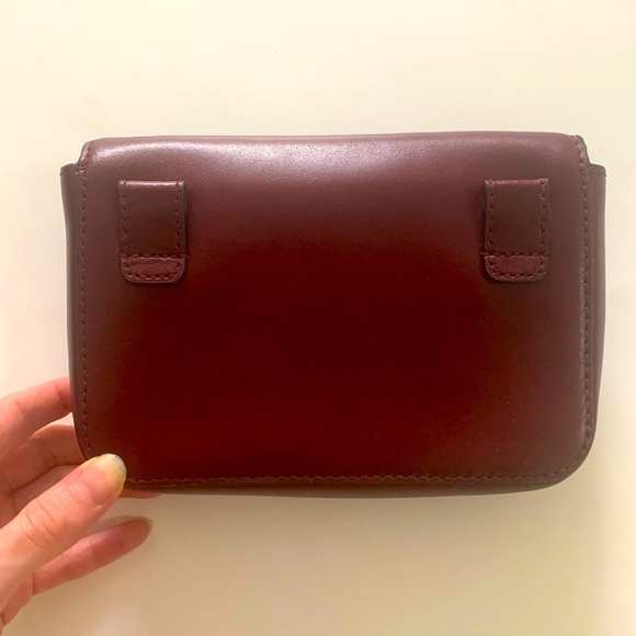 Michael Kors Mott leather waist bag- Maroon - Picture 3 of 7